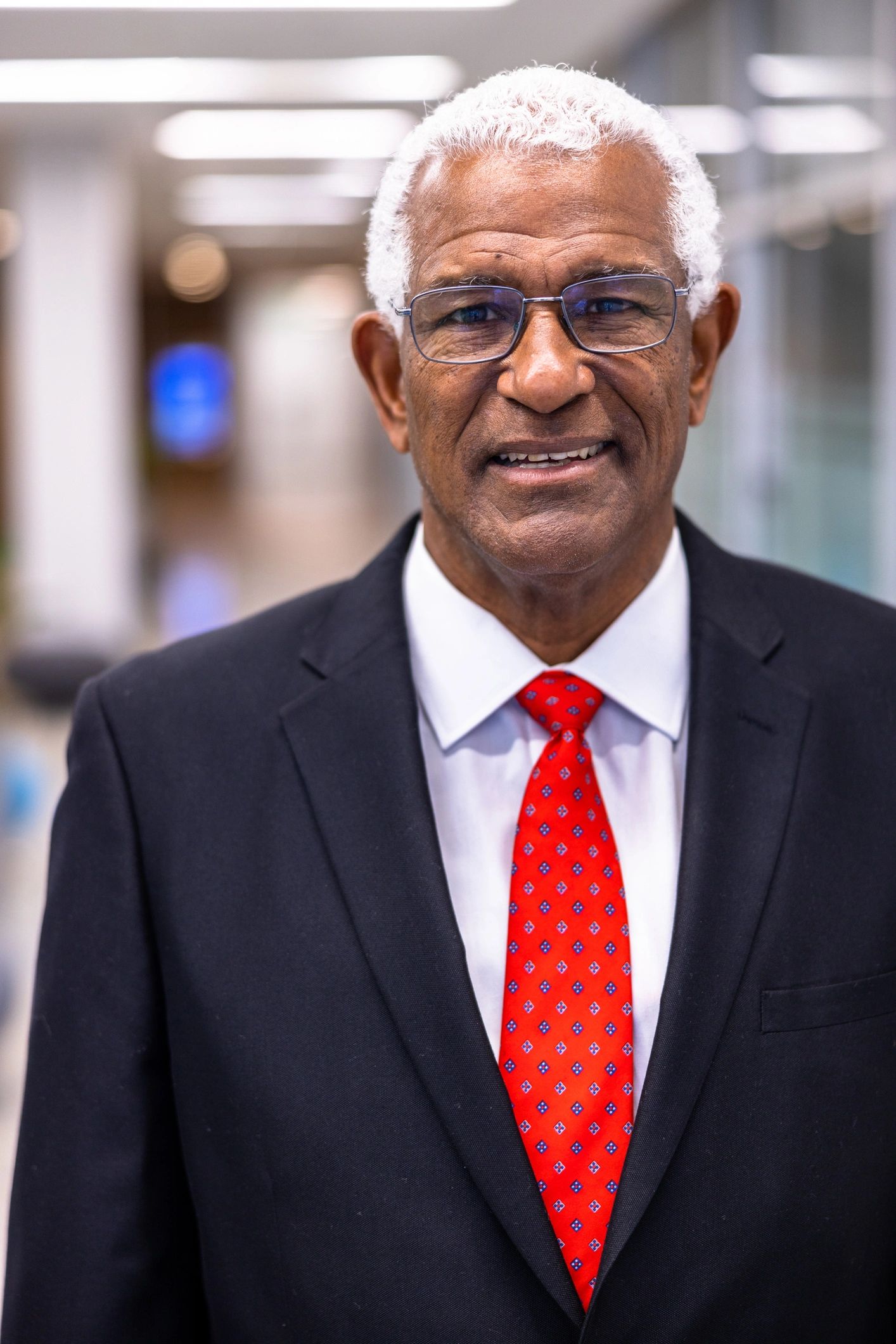 Professional executive portrait representing trust leadership